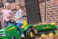 Rolly Toys Halfpipe aanhanger van John Deere - thumbnail