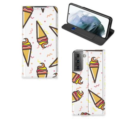 Samsung Galaxy S21 FE | Flip Style Cover | Icecream Samsung Galaxy S21 FE | Flip Style Cover | Icecream