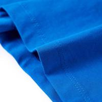 Kindershirt met ijsjesprint 104 felblauw - thumbnail