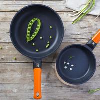 Pan BRA Gehard aluminium Ø 20 cm Zwart Oranje - thumbnail