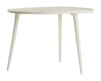 Light & Living Ronde Bijzettafel 'Babina' 59cm, kleur Crème