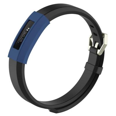 Intelligent draagbaar apparaat effen kleur silicone horloge beschermende case voor FITBIT Alta/HR (blauw)