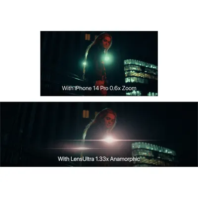 Shiftcam LensUltra 1.33x Anamorphic - Black