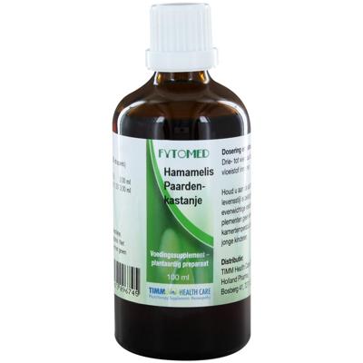 Fytomed Hamamelis & paardenkastanje bio 100 Milliliter Fytomed Hamamelis & paardenkastanje bio 100 Milliliter