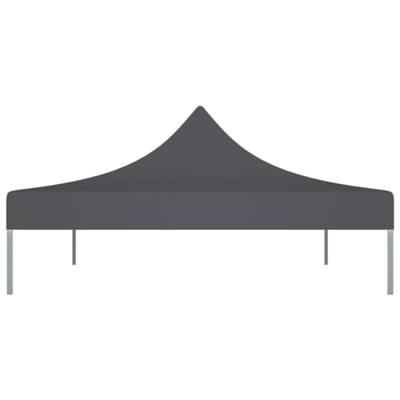 VidaXL Partytentdak 270 g/m² 4,5x3 m antracietkleurig