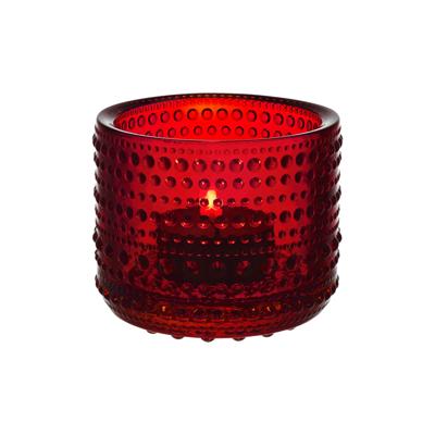 IITTALA - Kastehelmi - Sfeerlicht 6,5cm Cranberry IITTALA - Kastehelmi - Sfeerlicht 6,5cm Cranberry