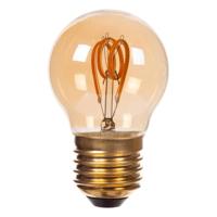 Lucide G45 - Filament lamp - Ø 4,5 cm - LED 3 StepDim (Memory) - E27 - 1x3W 2200K - Amber - thumbnail