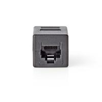 CAT6-Netwerkadapter | RJ45 (8P8C) female - RJ45 (8P8C) female | zwart - thumbnail