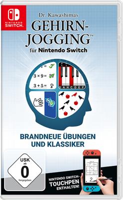 Dr. Kawashima's Brain Training for Nintendo Switch (verpakking Duits, game Engels)