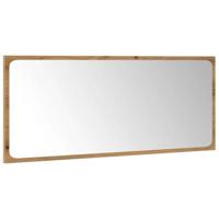 5-delige Badkamermeubelset bewerkt hout artisanaal eikenkleur - thumbnail