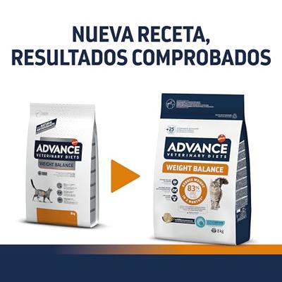 ADVANCE VETERINARY DIET CAT WEIGHT BALANCE 8 KG - thumbnail