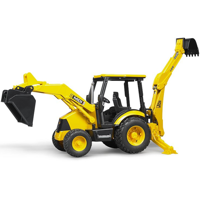 2427 Bruder JCB Midi CX Laadschop met Baggerkraan - thumbnail