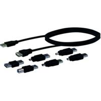 Schwaiger USB 2.0 Verlengkabel [1x USB-A 2.0 stekker - 1x USB 2.0 bus A] CAUSET 531 1.5 m - thumbnail