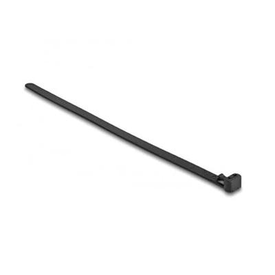 Delock 18757 Kabelbinder Zwart Herbruikbaar 100 stuk(s)