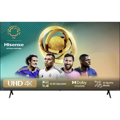 Hisense 85A6N - UHD 4K, VIDAA Smart TV, 85 inch, Dolby Vision, speelmodus Plus, DTS Virtual X, tv-spraakbediening, dubbele volumeregeling, automatisch DTT-kanaalbeheer (nieuw 2024)