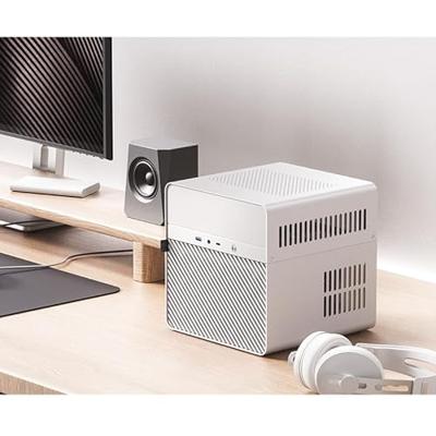 Jonsbo N2 Mini-ITX Mini-tower PC-behuizing, Gaming-behuizing Wit