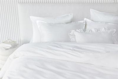 Beddinghouse Beddinghouse Blanca Dekbedovertrek White 200x200/220 cm