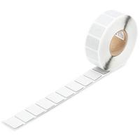 Knopplaat si 27x19mm 350 stks/rol - Markeringsmateriaal 19x27mm zilver 210-852 - thumbnail