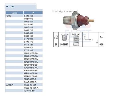 Oliedruksensor 70011