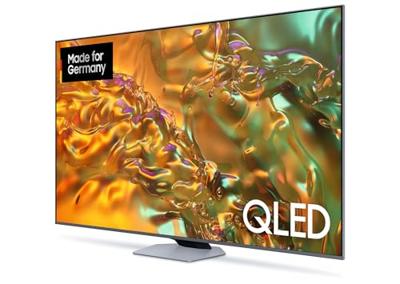 Samsung QLED GQ50Q80DATXZG 50 inch 4K Q80D tv met Neural Quantum 4K AI Gen2 processor, AI 4K upgrade, Full Array, Smart TV, KI TV, Duits model [2024]