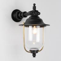 Lindau Muurlamp Hang Zwart - thumbnail