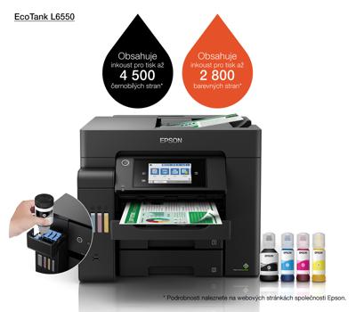 Epson EcoTank L6550 Inkjet A4 4800 x 1200 DPI 32 ppm Wi-Fi