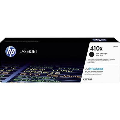 HP toner 410X, 6 500 pagina&apos;s, OEM CF410X, zwart