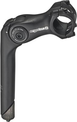 Ergotec Stuurpen octopus 2 verstelbaar 25.4mm 90mm matzwart
