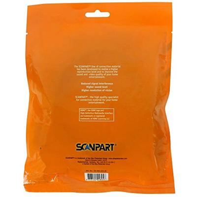 Scanpart HDMI Kabel Oranje 3m Scanpart HDMI Kabel Oranje 3m