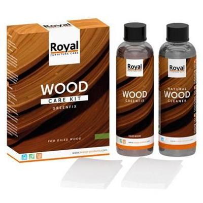 Hout beschermingskit Greenfix + cleaner