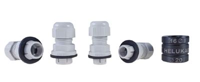 Helukabel 908060 Wartel M16 Polyamide Zilver-grijs (RAL 7001) 1 stuk(s)