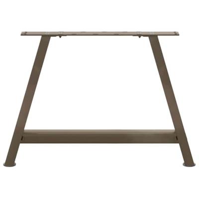 Salontafelpoten 2 st A-vormig 70x(42-43) cm staal Salontafelpoten 2 st A-vormig 70x(42-43) cm staal