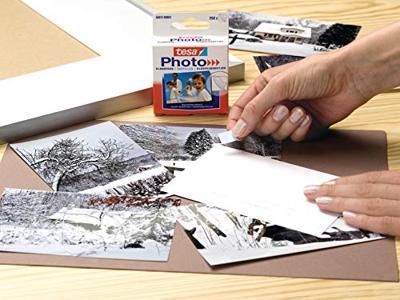 tesa Photo® Kleefpads (b x h) 12 mm x 13 mm Wit Inhoud: 500 stuk(s)