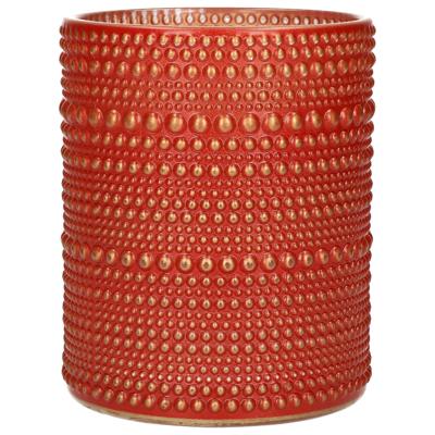Countryfield theelichthouder nelle m rood 10 cm | 24 stuks