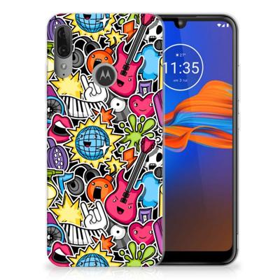 Motorola Moto E6 Plus | Sillicone Back Cover | Punk Rock Motorola Moto E6 Plus | Sillicone Back Cover | Punk Rock