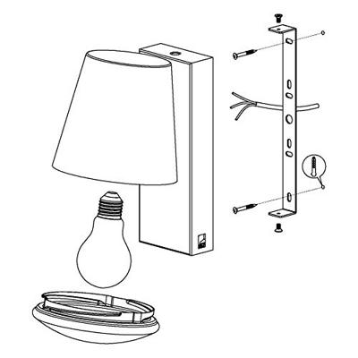 Eglo Design muurspotCaldiero - 97146