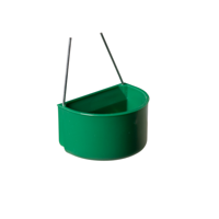 Kolibrie eet en drinkbakje - 6 x 3 .5 cm - thumbnail