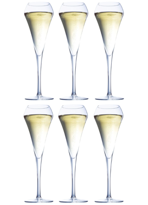 Chef & Sommelier Champagneglazen - Flutes - Open Up - 200 ml - 6 stuks