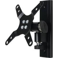 SpeaKa Professional SP-6444408 Monitor-wandbeugel 1-voudig 33,0 cm (13) - 76,2 cm (30) Zwart Kantelbaar, Zwenkbaar - thumbnail