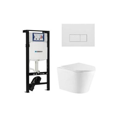 QeramiQ Dely Toiletset - 36.3x51.7cm - diepspoel - rimless - Inbouwreservoir met Geberit UP320 spoelmechanisme - softclose toiletzitting - mat witte bedieningsplaat - rechtehoekige knoppen - wit glans SW1026255/SW1381697/SW706191/SW1159504 QeramiQ Dely Toiletset - 36.3x51.7cm - diepspoel - rimless - Inbouwreservoir met Geberit UP320 spoelmechanisme - softclose toiletzitting - mat witte bedieningsplaat - rechtehoekige knoppen - wit glans SW1026255/SW1381697/SW706191/SW1159504