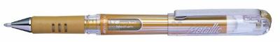Gelschrijver Pentel K230M medium metallic goud | 12 stuks