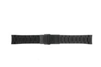 Horlogeband Seiko 4R36-05H0 / SRPD11K1 / M0EV631N0 Staal Antracietgrijs 22mm - thumbnail