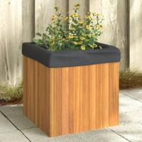 VidaXL Plantenbak 45x45x45 cm massief acaciahout - thumbnail