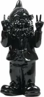 Stoobz kabouter peace 31cm zwart - thumbnail