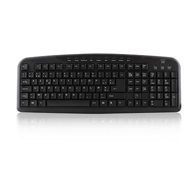 Ewent EW3131 toetsenbord USB AZERTY Belgisch Zwart