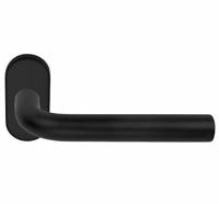 Formani Basics LB3-19B32 deurkruk dubbel geveerd op ovale rozet - PVD gunmetal - thumbnail