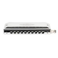 Cascha HH 2272 Chromatic 10-40 Blues Harmonica - thumbnail