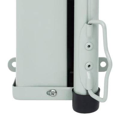 VidaXL Tuinscherm uittrekbaar 220x300 cm zwart