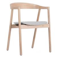 Gazzda Muna stoel whitewash Main Line Flax Newbury - thumbnail