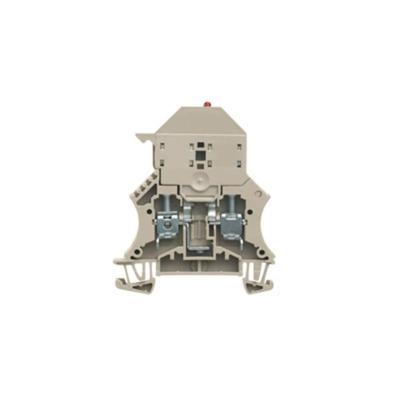 Weidmüller 1119840000 Zekering-serieklem Schroeven Donkerbeige 10 stuk(s)